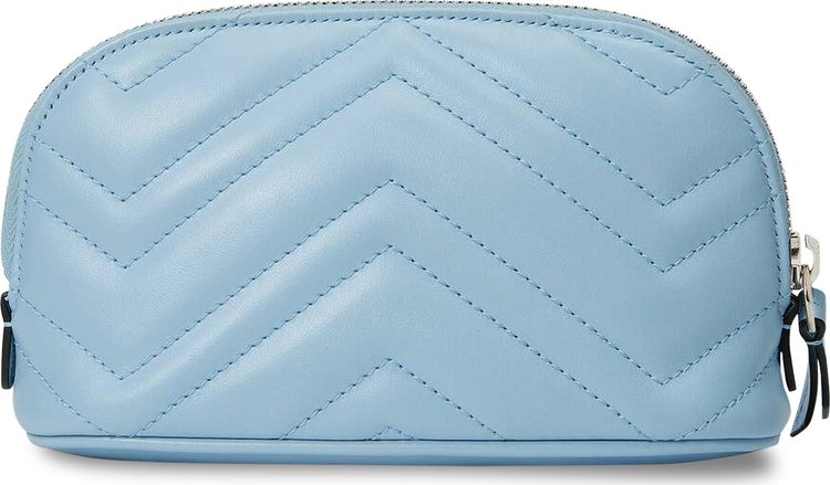 Gucci GG Marmont Medium Cosmetic Case Pastel Blue