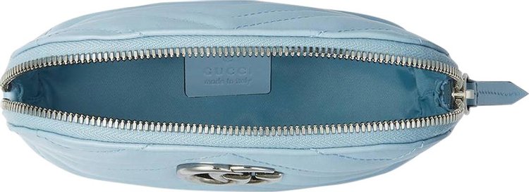 Gucci GG Marmont Medium Cosmetic Case Pastel Blue