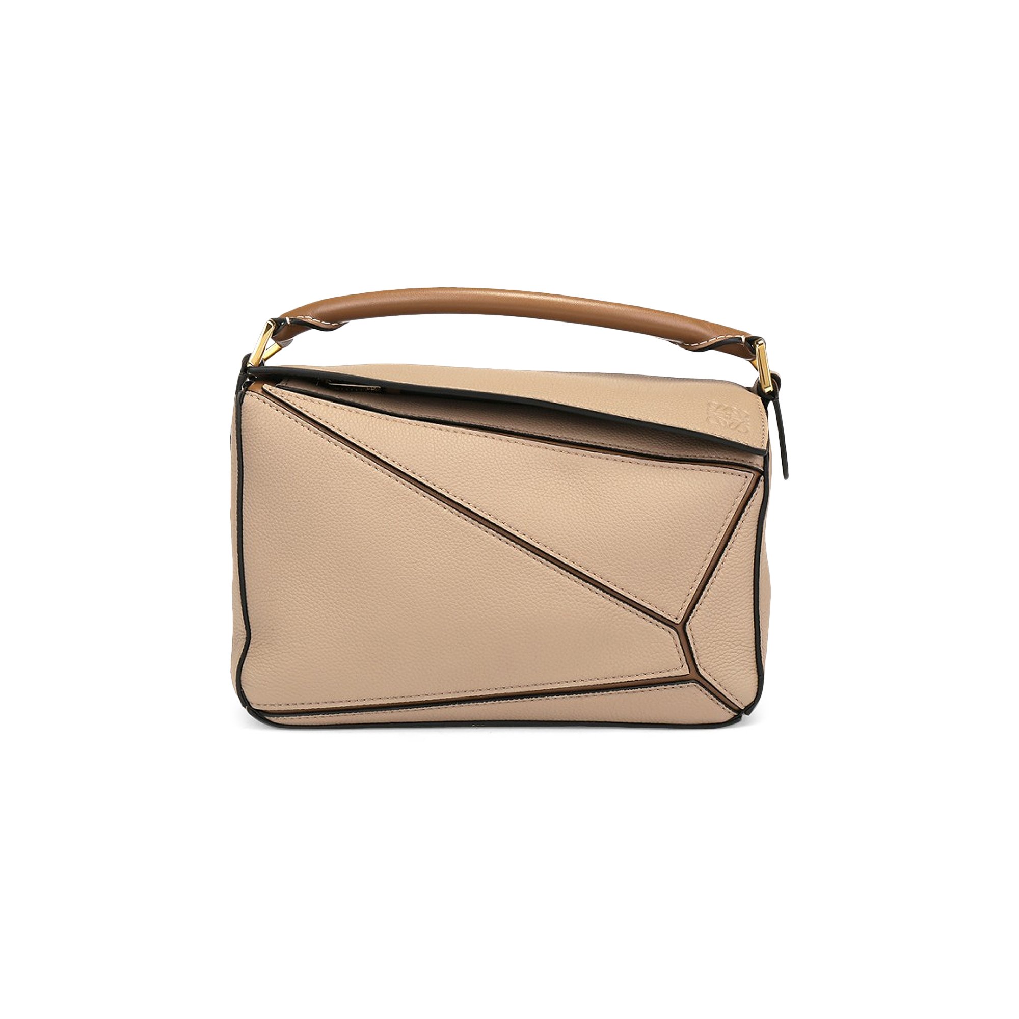 Buy Loewe Puzzle Small Bag 'Sand/Mink' - 32212KBS21 2566 | GOAT