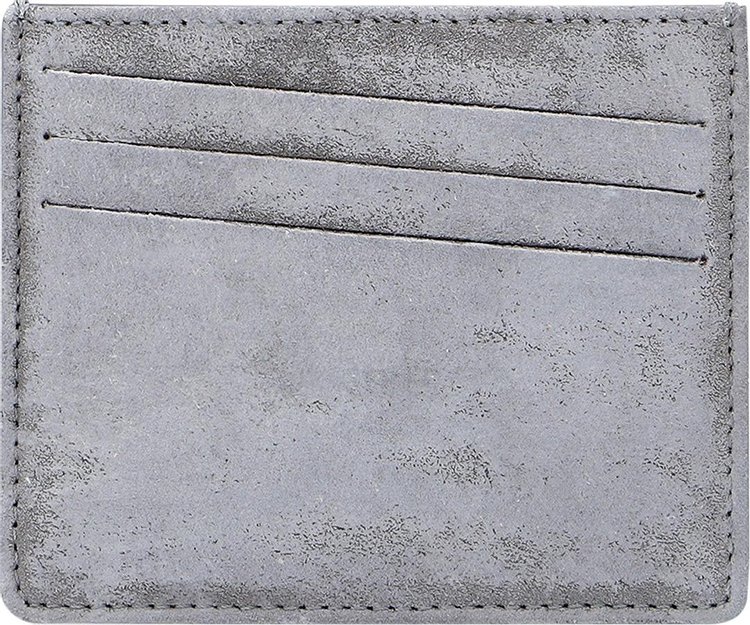 Maison Margiela Leather Card Case 'White/Paloma'
