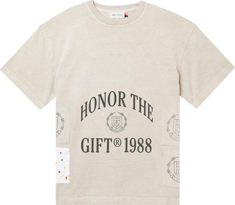 Honor The Gift Insignia T-Shirt 'Sandstone'