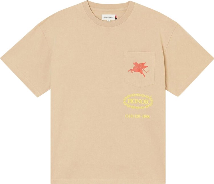 Honor The Gift Hellhound Towing T-Shirt 'Khaki'