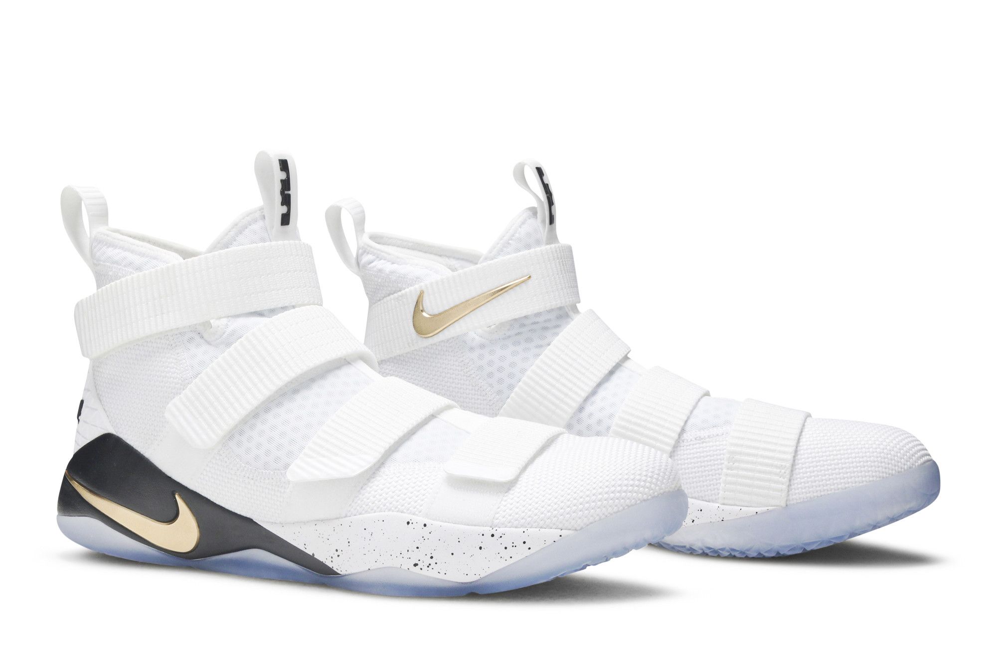Lebron soldier white and gold shop