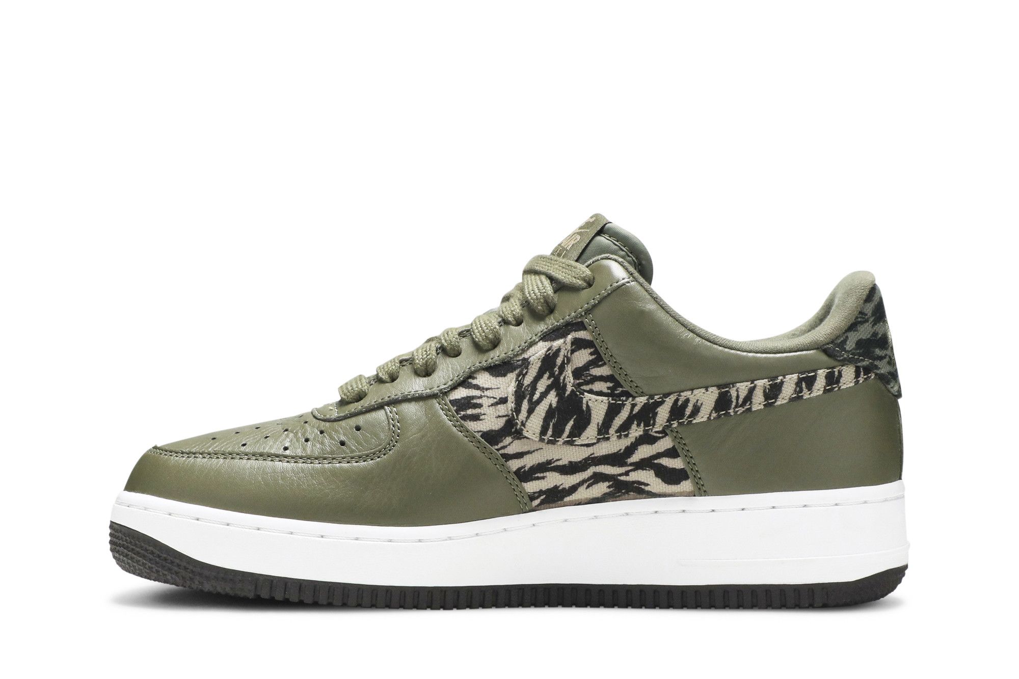 Buy Air Force 1 Low Tiger Camo Olive AQ4131 200 GOAT