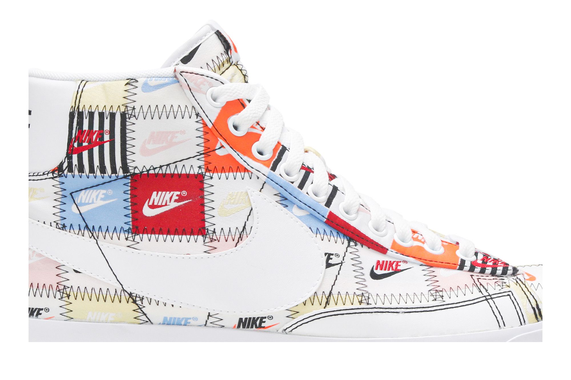 Size 10.5 Blazer Mid Patchwork