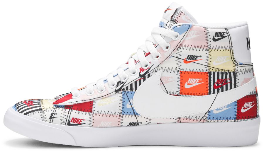 blazer mid patchwork