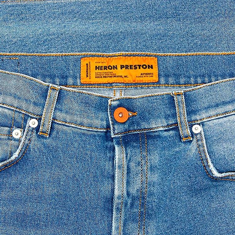 Heron Preston Slim 5 Pocket Wash   Vintage Wash Vintage Wash