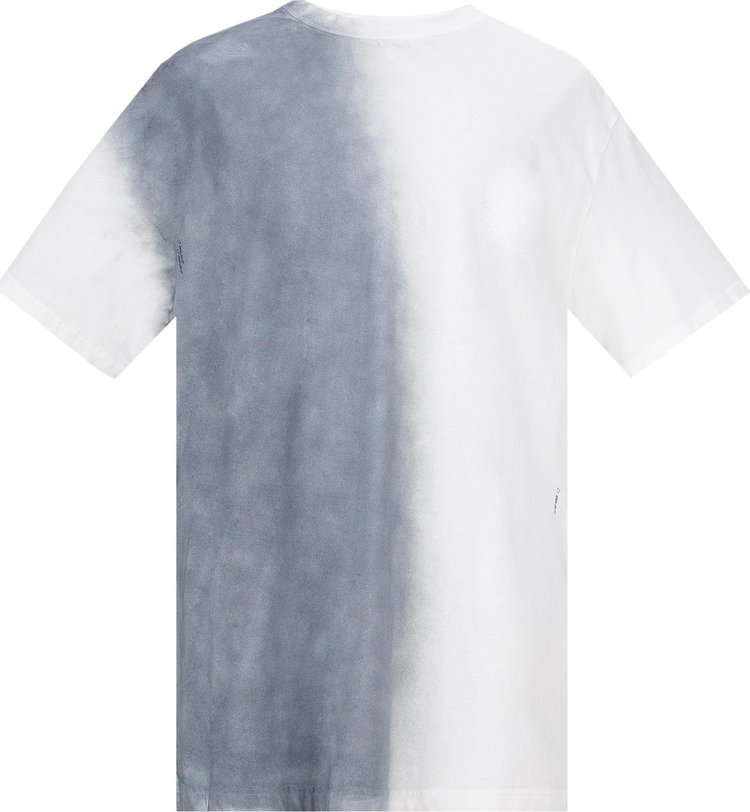C2H4 Sprayed T-Shirt 'Blue/Grey'
