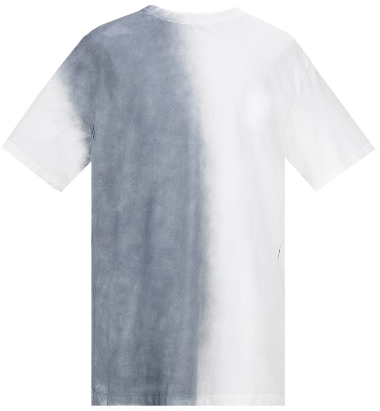C2H4 Sprayed T Shirt BlueGrey