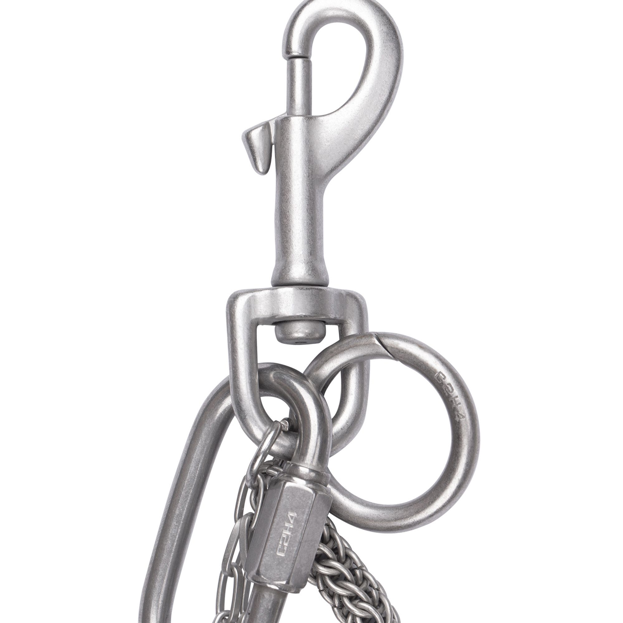 Buy C2H4 Multi Combined Pants Chain 'Metal Silver' - R002
