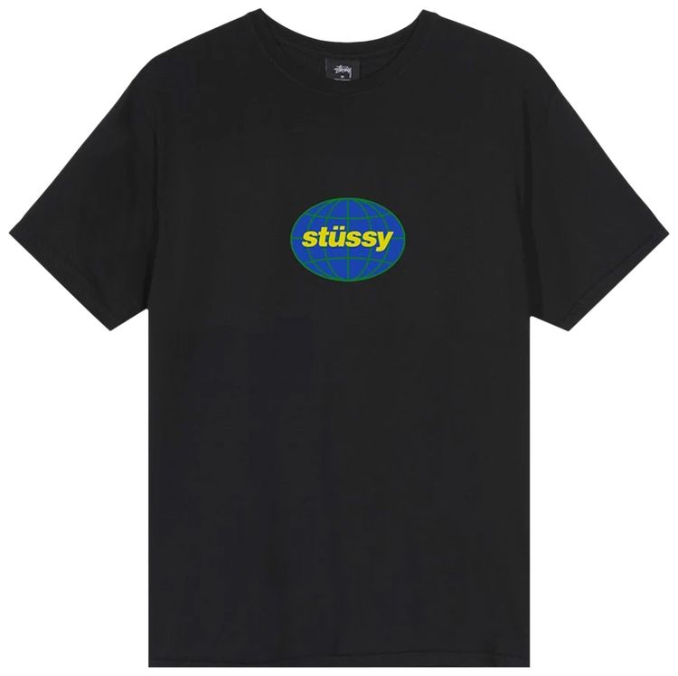 Stussy Global Pigment Dyed Tee Black