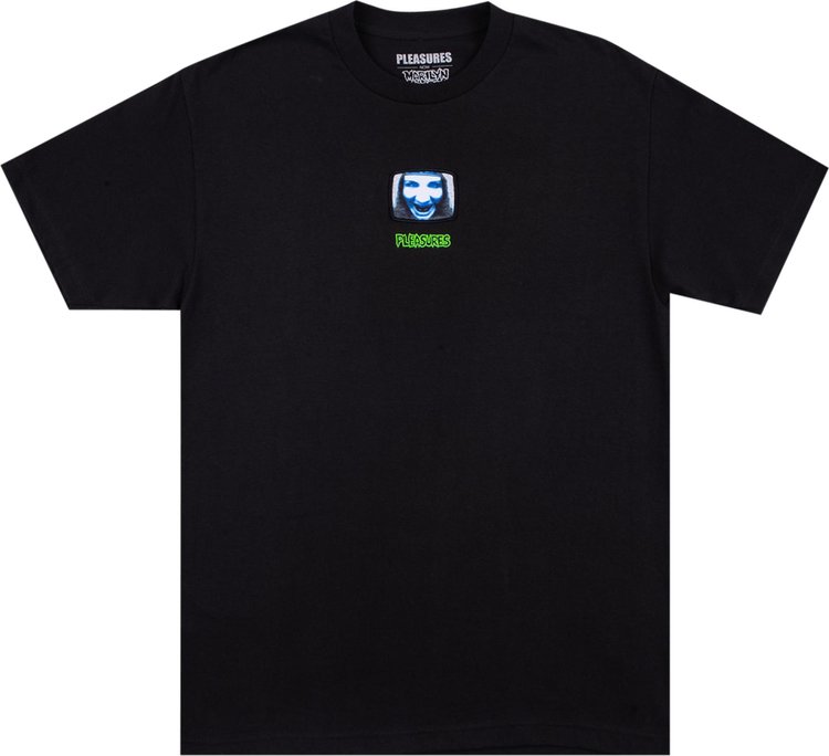 Pleasures TV T-Shirt 'Black'