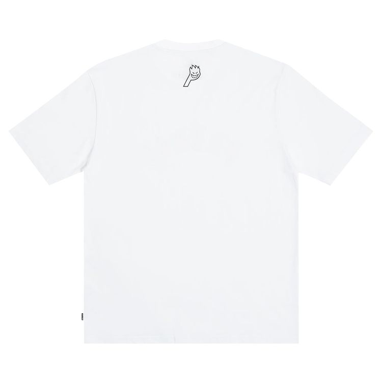 Palace x Spitfire P Fire T Shirt White