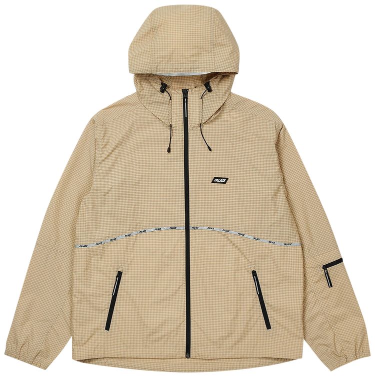 Palace Typo Wave Jacket Tan