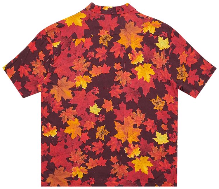 Palace Leaf Man Alone Shirt Brown