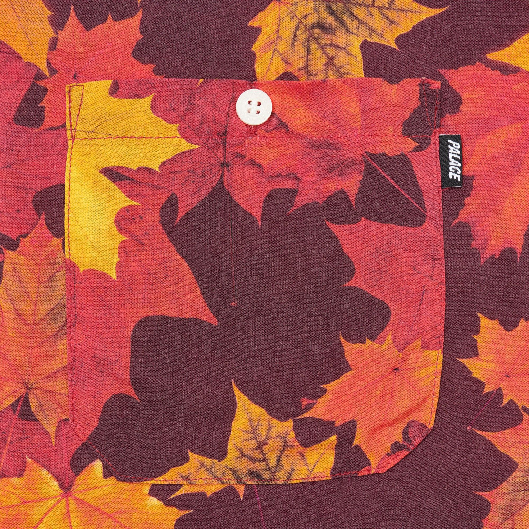 PALACE オープンカラーシャツ LEAF MAN ALONE SHIRTS
