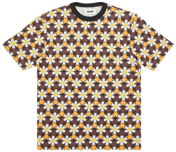 Palace Curtains T Shirt BrownOrange