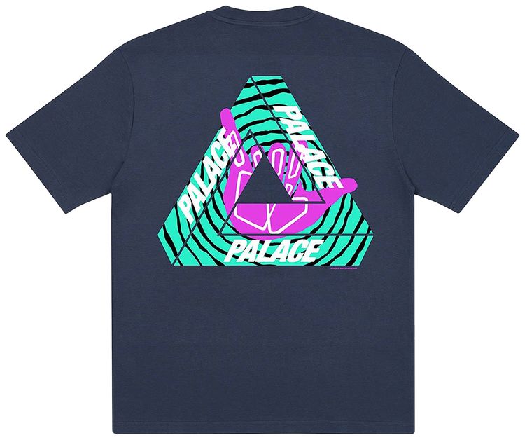 Palace Tri Zooted Shakka T Shirt Navy
