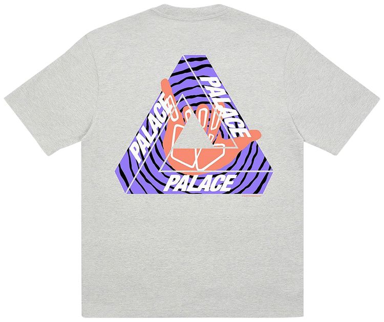 Palace Tri Zooted Shakka T Shirt Grey Merle