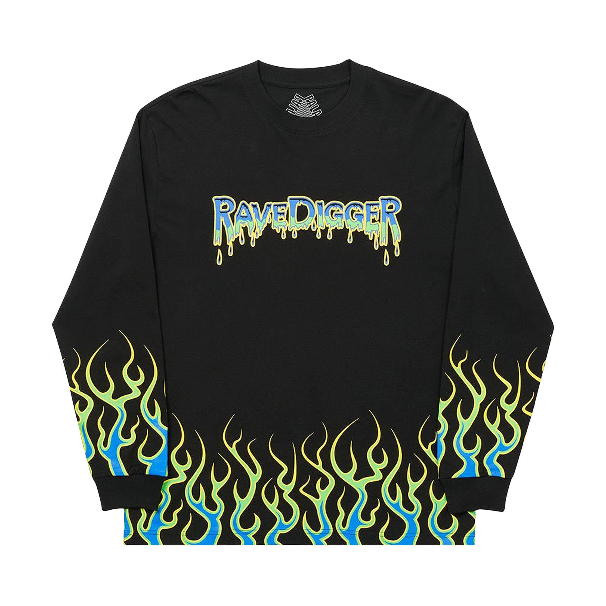 Buy Palace Ravedigger Long-Sleeve 'Black' - P19LS003 | GOAT