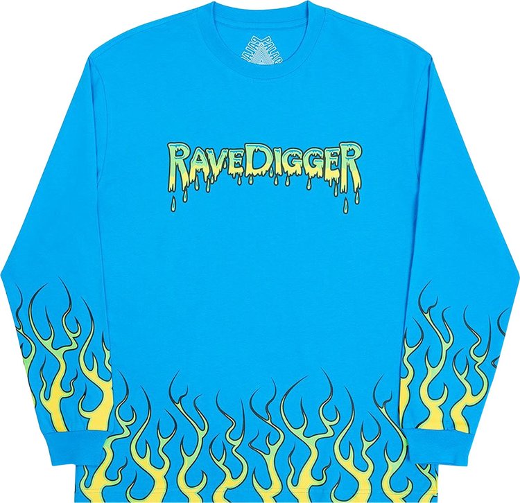 Palace Ravedigger Long Sleeve Blue