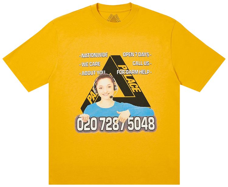 Palace Bell Man T Shirt Camel