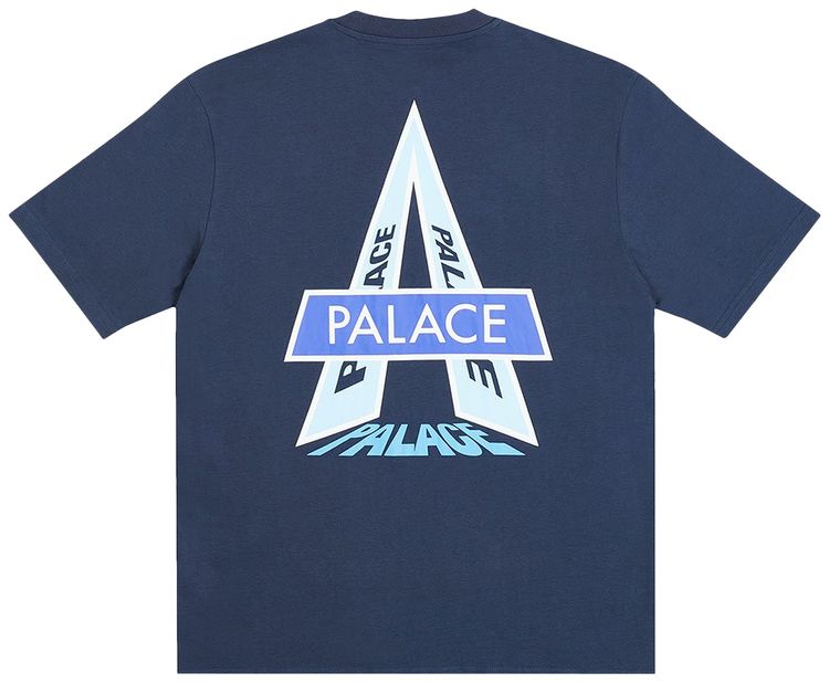 Palace Asleep To Venture T Shirt Navy
