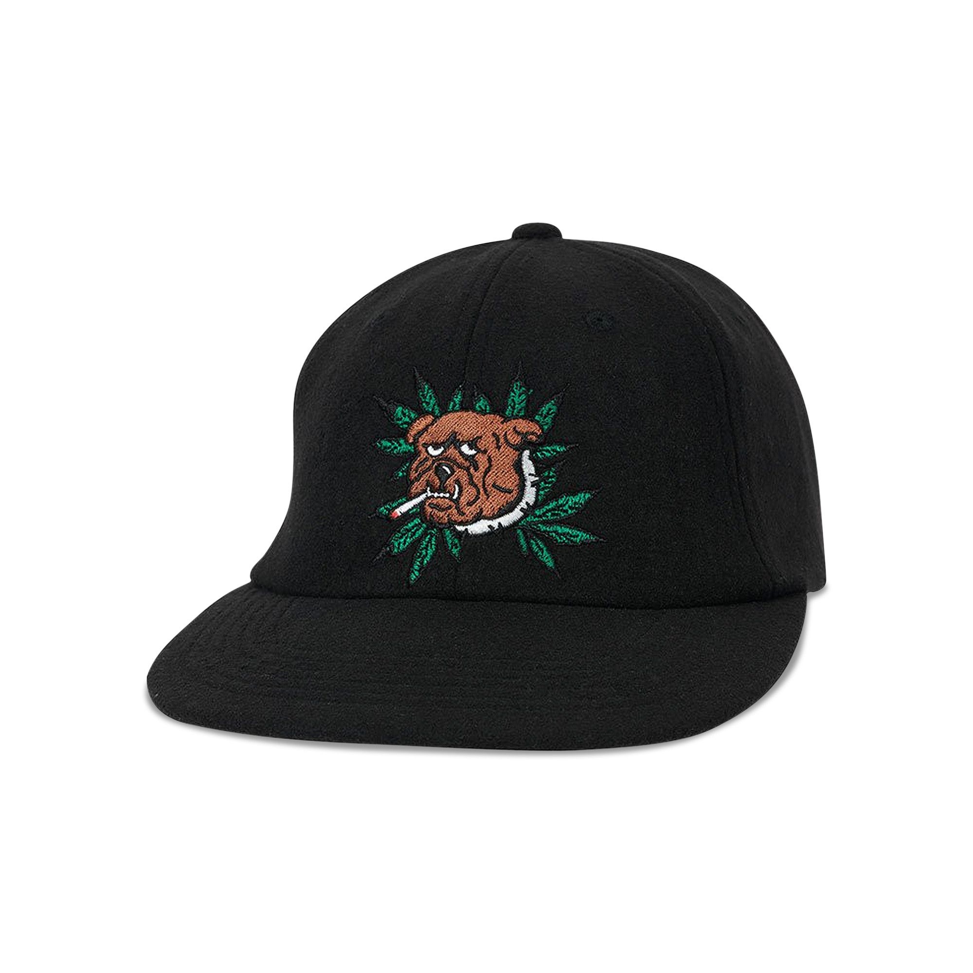 Buy Palace Weed Bulldog Wool 6-Panel 'Black' - P19H020 | GOAT UK