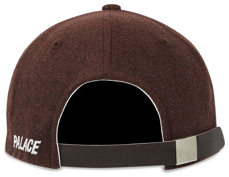 Palace Weed Bulldog Wool 6 Panel Brown