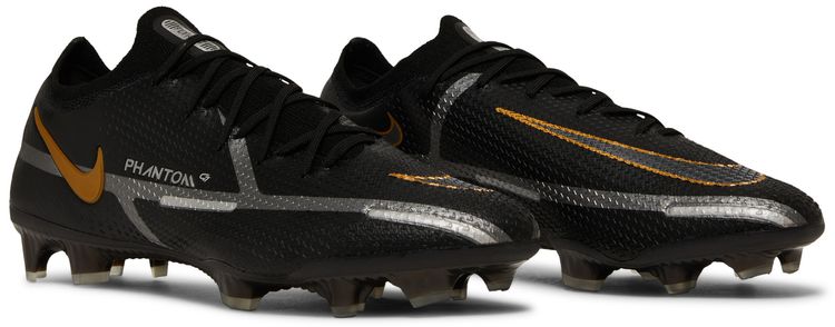 Nike Phantom GT2 Elite FG Black Metallic Gold