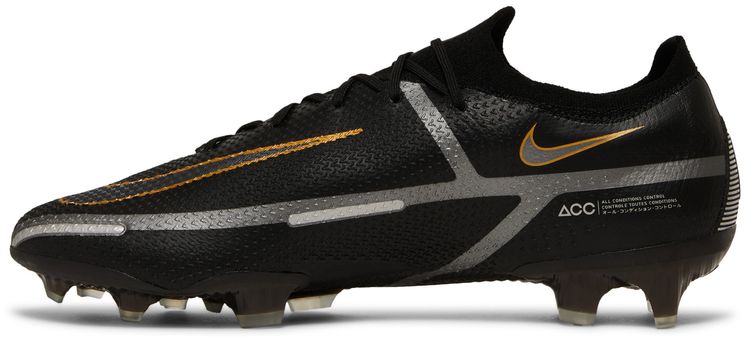 Nike Phantom GT2 Elite FG Black Metallic Gold