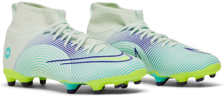 Nike Mercurial Superfly 8 Academy MG GS Dream Speed   Barely Green Electro Purple