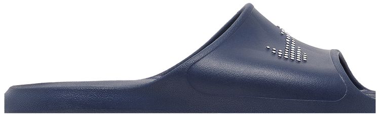 Nike Victori One Slide Polka Swoosh   Midnight Navy