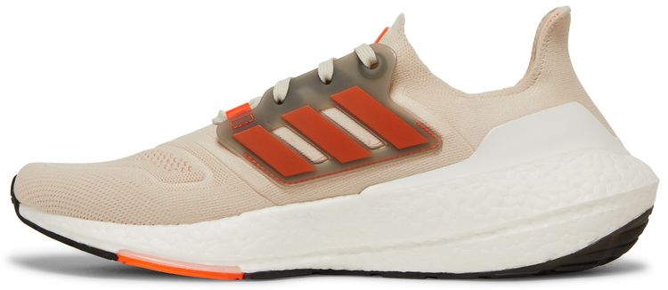 adidas Mens UltraBoost 22 Aluminium Impact Orange