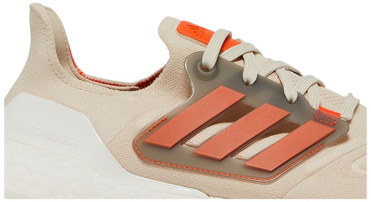 adidas Mens UltraBoost 22 Aluminium Impact Orange