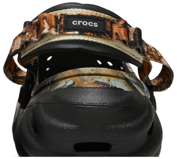 Realtree x Crocs Echo Clog Edge Camo   Black