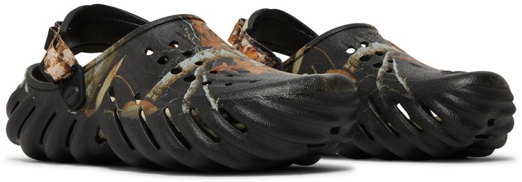 Realtree x Crocs Echo Clog Edge Camo   Black