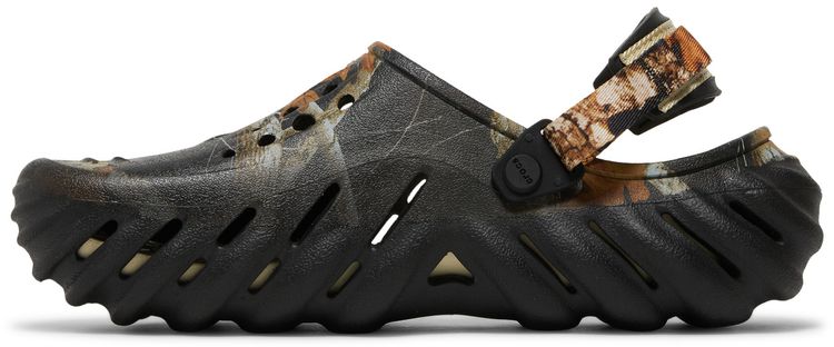 Realtree x Crocs Echo Clog Edge Camo   Black