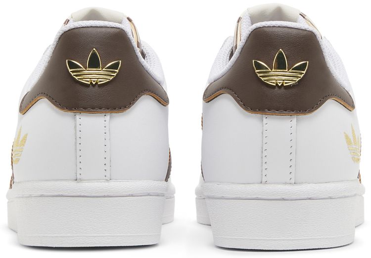 Adidas Superstar Graphic Pop   White Brown