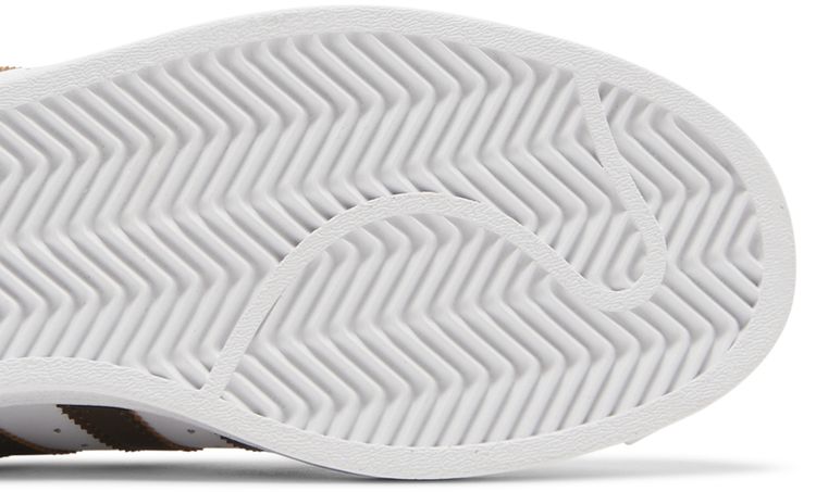 Adidas Superstar Graphic Pop   White Brown