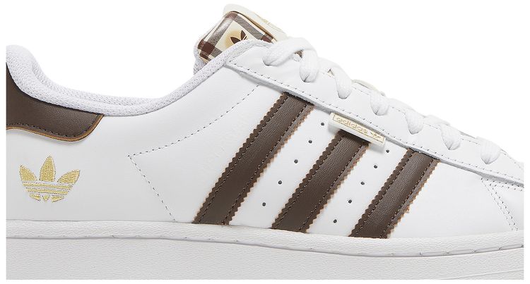 Adidas Superstar Graphic Pop   White Brown