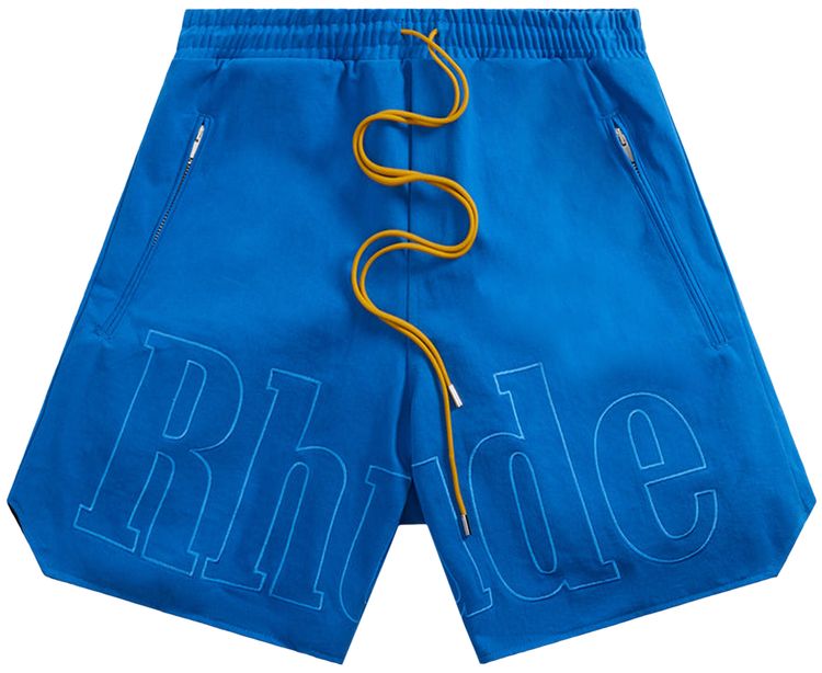 Rhude Tonal Logo Short Electric Blue