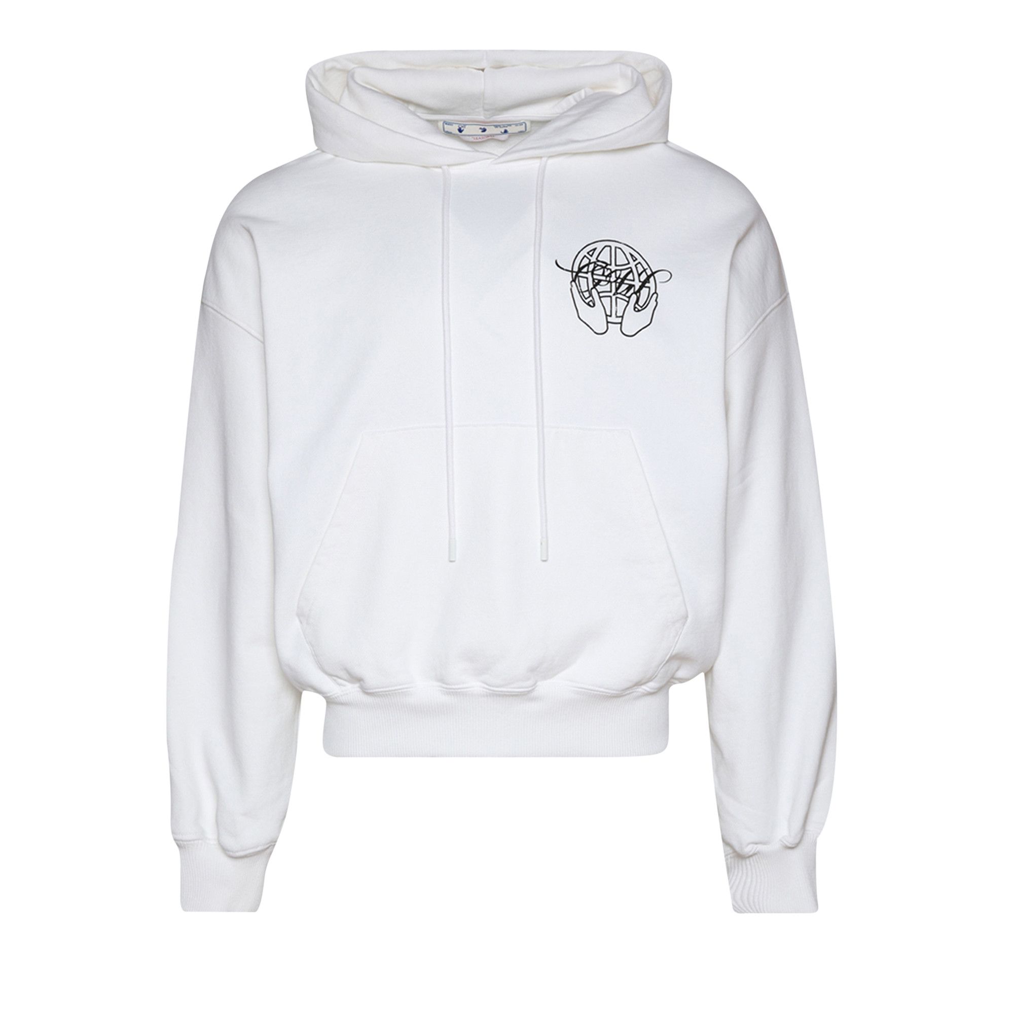 Off white hoodie second hand store