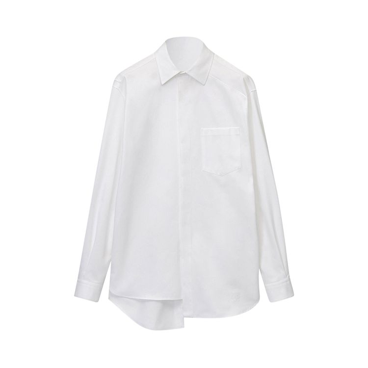 Loewe Asymmetric Shirt White