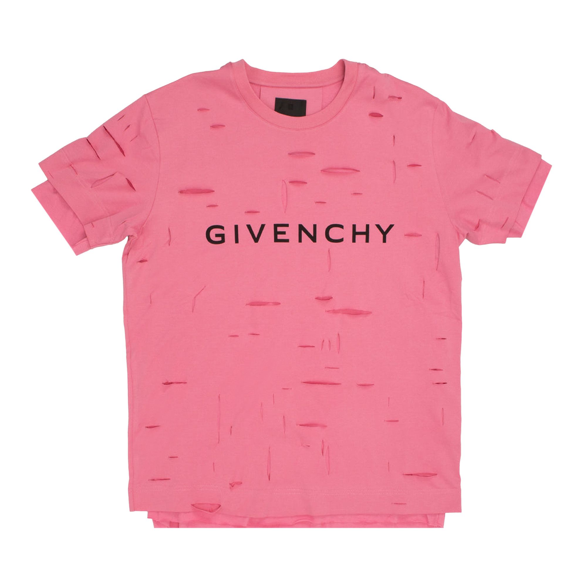 Givenchy hole hotsell t shirt