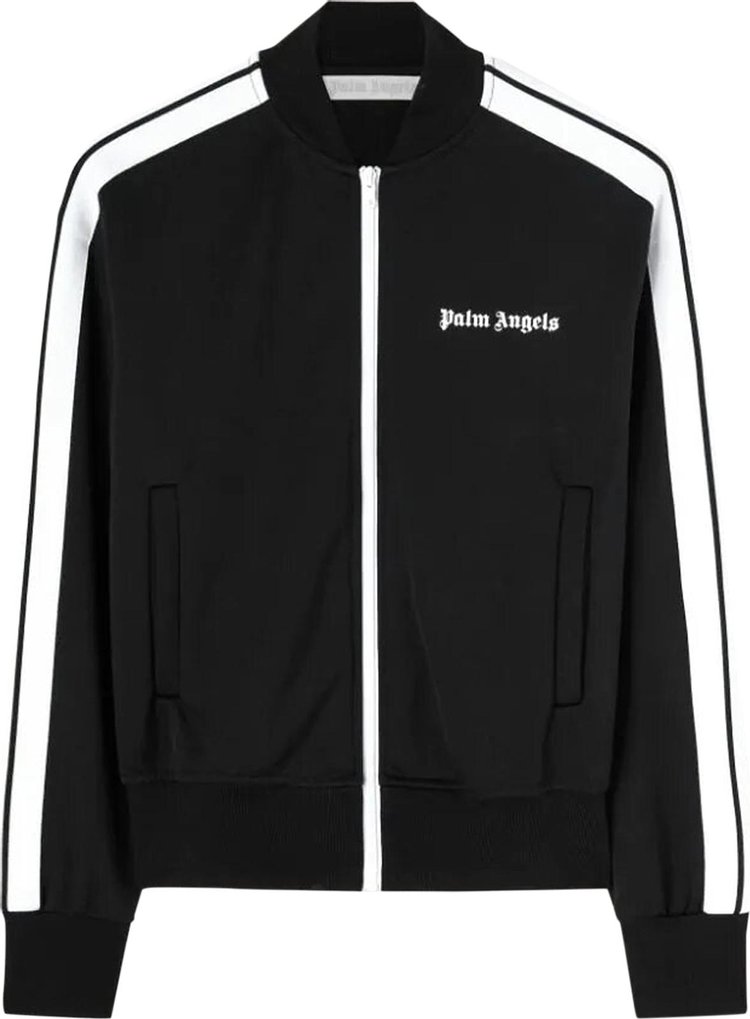 Buy Palm Angels Bomber Jacket 'Black/White' - PWBD025C99FAB0011001 | GOAT