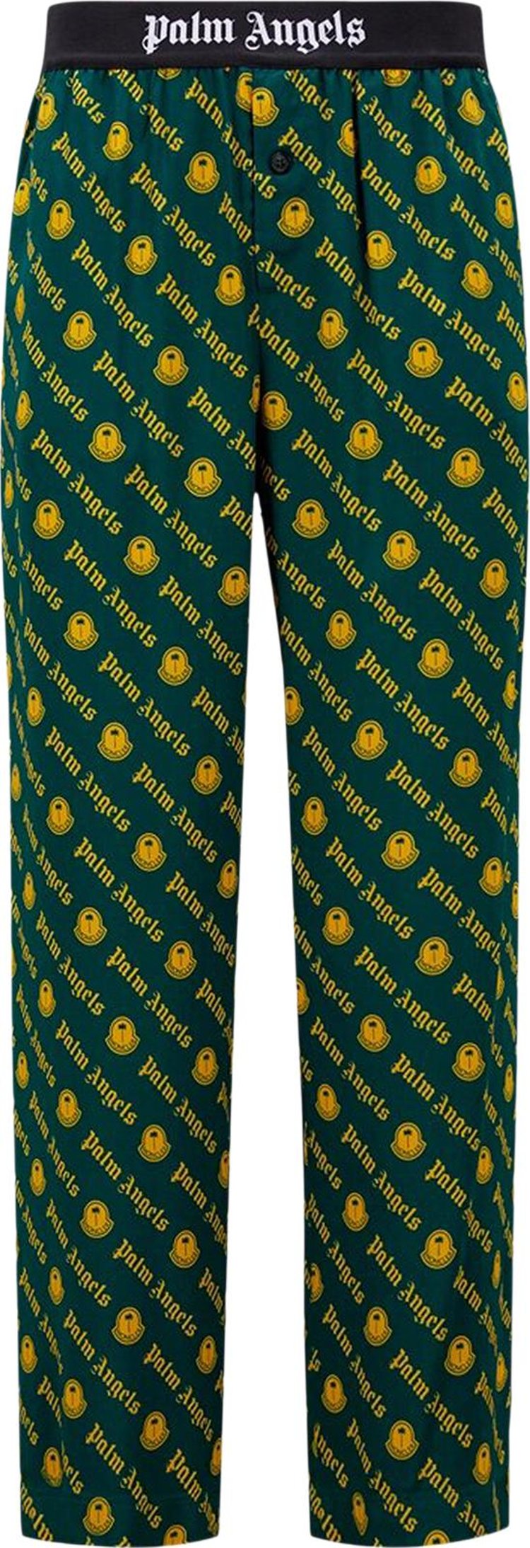 Moncler Genius Pants 'Green/Yellow'