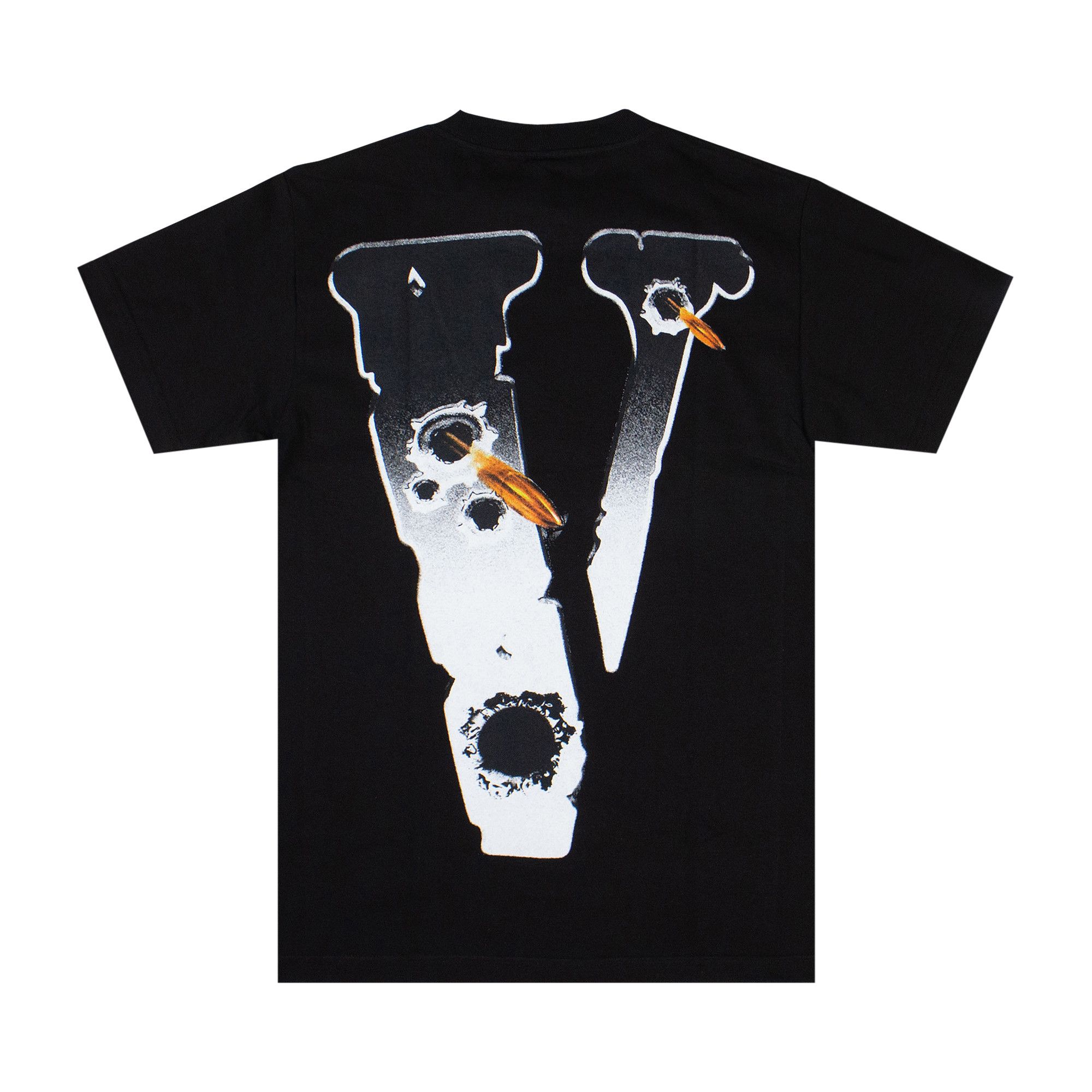 Buy Vlone x Pop Smoke Hawk Em' Tee 'Black' - 1020