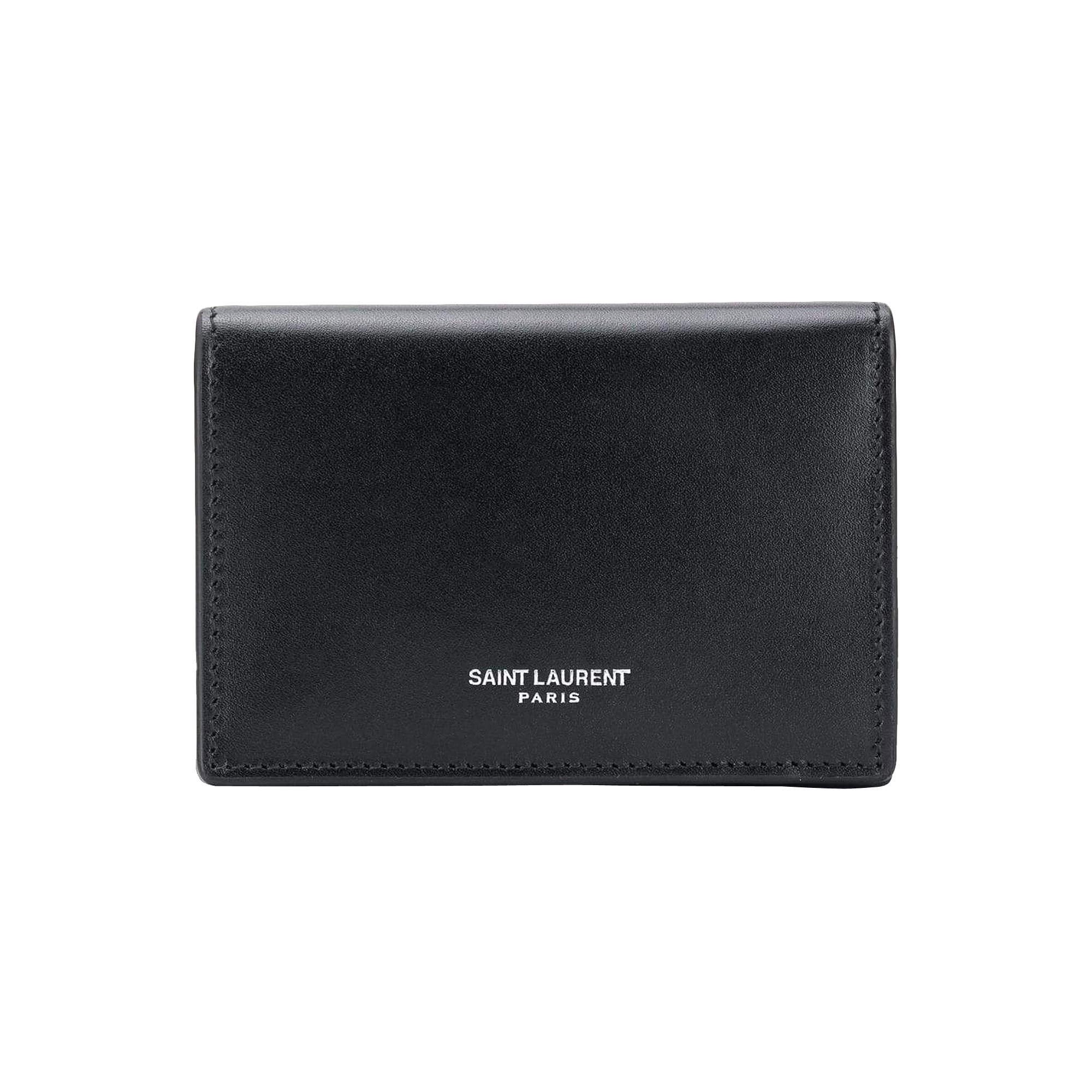 Buy Saint Laurent Credit Card Holder 'Black' - 4693380U90N 001 