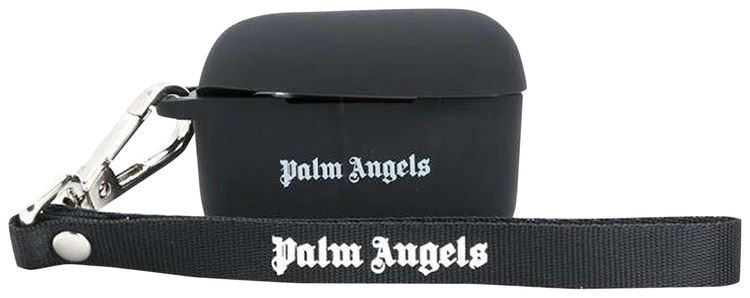 Palm Angels Logo Airpod Pro Case BlackWhite
